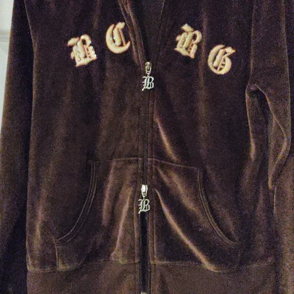 BCBG DOUBLE ZIPPERED EMBROIDERED🌺 SOFT JACKET - Picture 3 of 9